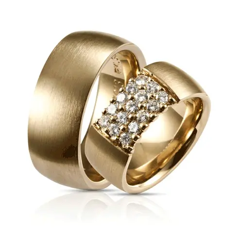 Personalizado 24k 22k 18k ouro dubai anéis de casamento ouro puro 24k anéis de casamento para casais com pureza estampagem e relatório