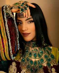 Ensembles de boucles d'oreilles de mariage Vintage en acier inoxydable afghan de Style traditionnel pour les femmes modèles de forme personnalisée de haute qualité pour les fêtes - Product Image 5