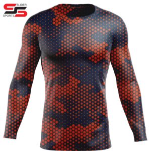 Maquette gratuite Plastique recyclé Respirant Séchage rapide personnalisé personnalisé pour l'entraînement quotidien - Product Image 1