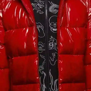 Chaqueta de Invierno Acolchada para Hombre con Cierre Frontal de Lona de Primera Calidad, con Impresión de Logotipo Personalizado, Impermeable y Ecológica, Venta al Por Mayor 2022 - Product Image 5