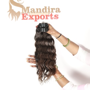 100% naturel vierge brute haute qualité machine double trame faisceaux ondulés cuticule aligné temple birman extensions de cheveux humains - Product Image 5
