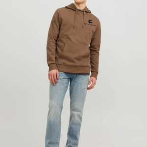 Pull à capuche unisexe couleur unie éponge française respirant séchage rapide mode streetwear vente en gros nouveauté sweats à capuche - Product Image 4