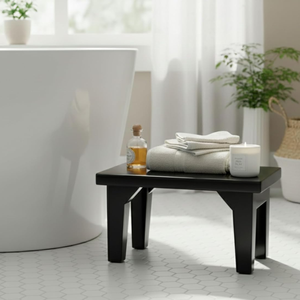 Handmade Furniture Chowki Puja Stand for Temple Wooden Kitchen Tools & Organizer <b>Side</b> <b>Table</b> <b>Small</b> Furniture Kitchen Decor - Product Image 2