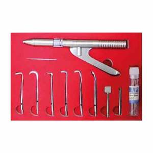 Pistolet de retrait automatique de couronnes dentaires Cinq accessoires Instruments chirurgicaux à base d'acier inoxydable pour un retrait manuel facile des couronnes - Product Image 4