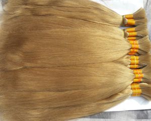 Extensiones de extensiones humanas Remy virgen con certificado CE RoHS cinta doble invisible rubia sin costuras ruso Super doble dibujado al por mayor - Product Image 6