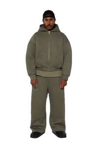 Sudadera con Capucha 100% Algodón Unisex, Sudadera con Capucha y Bolsillo, Bordado Personalizado e Impresión Disponible, Hecho en Pakistán - Product Image 2