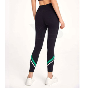 2023 nouveauté haute qualité femmes vêtements de sport sans couture taille haute Yoga pantalon décontracté mi-taille Leggings pour Fitness fait tricoté - Product Image 2