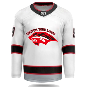 Maillot de hockey pour enfants de qualité supérieure Oilers Maillot de hockey classique à impression par sublimation personnalisée - Product Image 4