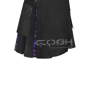 กระโปรงสก็อตแบบดั้งเดิมและแฟชั่นสำหรับผู้ชายดีไซน์ไฮบริดผลิตในปากีสถานสำหรับเครื่องดนตรีและอุปกรณ์เสริม - Product Image 3