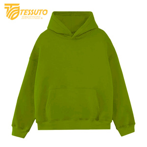 Meilleure qualité impression personnalisée pull à capuche polaire surdimensionné pour hommes 100% coton style Hip Hop avec motif bricolage - Product Image 6