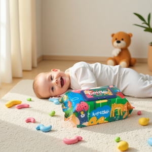 Toallitas húmedas para bebés, 80 unidades, agua súper pura, sin alcohol, para el cuidado de la piel, suministros de limpieza para pañales de bebés - Product Image 1