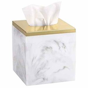 Boîte à mouchoirs en résine durable de haute qualité avec surface lisse conception facile à tirer et forme compacte idéale pour une utilisation à domicile et au bureau d'Inde - Product Image 2