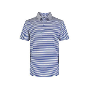 Polos de nuevo diseño, logotipo personalizado, poliéster, color sólido, uniforme, Spandex, Polo de golf para hombre - Product Image 6