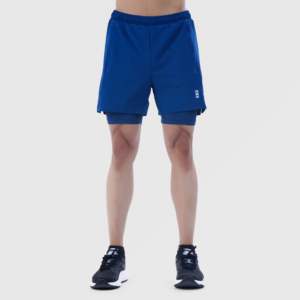 กางเกงบาสเก็ตบอล Imperial Blue Laser Grip ผ้าโพลีเอสเตอร์ 100% พร้อมโลโก้ปัก  ผ้าสแปนเด็กซ์ถัก  ร้อยเชือกผูก  ไซส์ XXL XS - Product Image 1