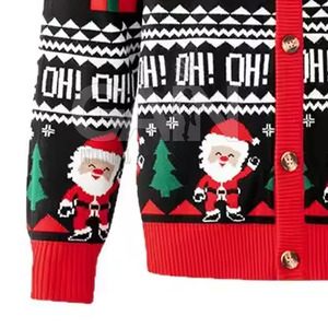 Vente en gros de sweatshirt de Noël chaud de haute qualité avec logo personnalisé sweat de Noël pour adultes - Product Image 5