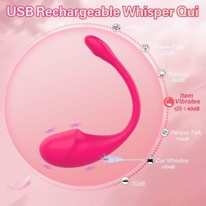 Vibratore a Uovo Wireless per Donna, Controllo tramite APP, Stimolatore Clitorideo Indossabile, Uovo per Punto G, Articoli per Adulti, Giocattoli Sessuali per Coppie - Product Image 3