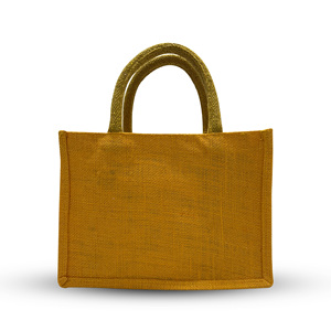 Bolsas de botellas de vino de yute hechas a mano de primera calidad con mango de cuerda fuerte para regalos de devolución MOQ 50 a granel Diseño duradero y ecológico - Product Image 2