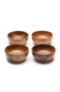 Tazón de Bambú Moderno Hecho a Mano de Primera Calidad |   Tazón de Ensalada Ecológico de Bambú Sólido para Fiestas AZ ENTERPRISES - Product Image 6