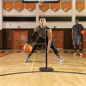 Diskon besar Amazon peralatan latihan basket tinggi dapat disesuaikan pelatih bola basket Dribble untuk dalam dan luar ruangan
