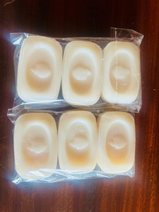 สบู่ซักผ้าใสผสมน้ำนมมะพร้าว สบู่ทำความสะอาดผิวหน้าและผิวกาย ช่วยกระชับผิว ขาวกระจ่างใส สบู่ทำมือ - Product Image 4