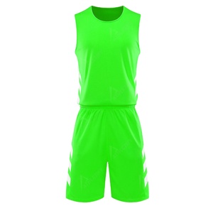 Équipement de basket-ball unisexe personnalisable de haute qualité 100% polyester vêtements de sport confortables pour hommes et femmes vêtements prêts pour le jeu - Product Image 1