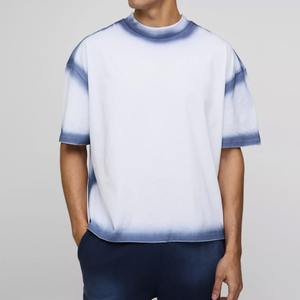 Nueva Camiseta de Hombre de Alta Calidad 100% Algodón, Talla Grande, Estilo Holgado, Camiseta de Manga Corta para Hombre en Venta - Product Image 6