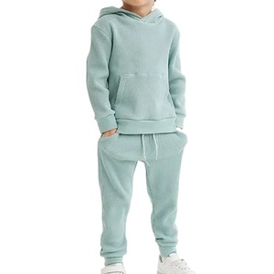 Venta al por mayor niños chándal personalizado barato mejor calidad 100% poliéster algodón chándales niños conjuntos de chándal - Product Image 1