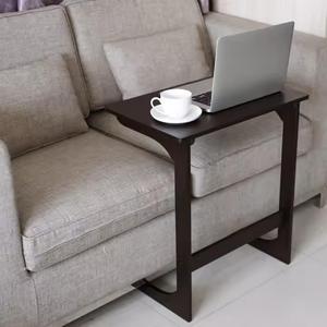 Innovative Unisex Minimalist Industrial Style Live Edge <b>Walnut</b> Frame Side Table Stainless Steel Yamazaki Accessory for Handbags - Product Image 3