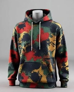 Nueva Sudadera con Capucha Sublimada para Hombre, Moderna y Elegante, Transpirable, de Secado Rápido y Suave - Product Image 5