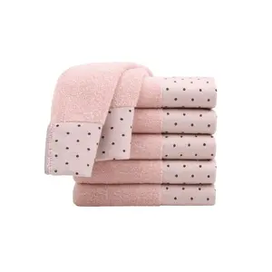 Stock Towels WholeCustom jacquard satin 5 stars hotel towels bath towels sets 100% cotton supplier wholesale luxury hotel bath t