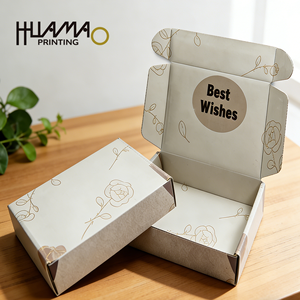 Cajas de Envío Minimalistas Huamao OEM, Ecológicas, de Cartón Corrugado Reciclado para Perfumes y Productos de Cuidado Corporal - Product Image 6