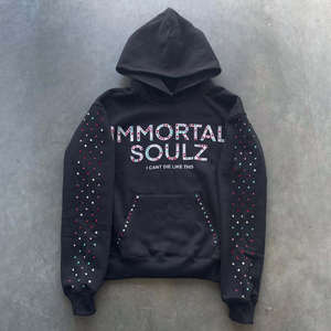 Sweats à capuche surdimensionnés pour hommes, sweat à capuche lourd, mode streetwear, vêtements décontractés chauds - Product Image 5