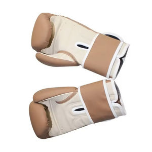 Gants de boxe MMA sur mesure de haute qualité, respirants, à doigts complets, fermeture à boucle et crochet, cuir de vache véritable pour adultes - Product Image 4