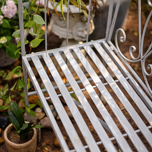 Pergola in metallo Arbor Wedding Arch Outdoor Flower Garden Arch traliccio Garden Iron Arbor con posti a sedere - Product Image 5