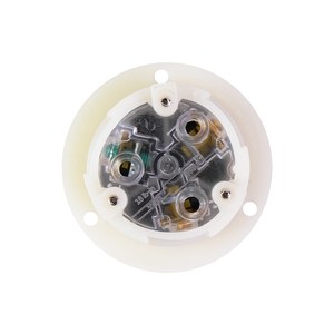 Prise à verrouillage rotatif Hubbell compatible J-516 NEMA L6-20 20A Industrielle NFC à bride pour équipement mural - Product Image 3