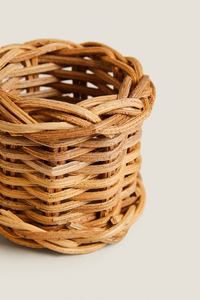 Servilleteros de ratán tejidos a mano para servilletas de tela, servilletero con volantes de boda de Artex Thien Thanh - Product Image 4