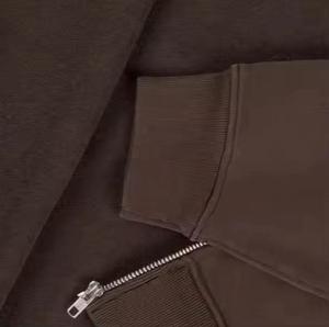 Sweat à capuche athlétique à fermeture éclair intégrale pour homme, coupe personnalisée, vêtements de sport légers, sweat à capuche à fermeture éclair intégrale, capuche à fermeture éclair, style unique, sweat à capuche à fermeture éclair - Product Image 4