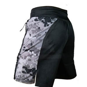 Pantalones Cortos de Boxeo Personalizados con Logotipo, Elásticos, Transpirables, de Secado Rápido, Duraderos, Ligeros, de Poliéster/Algodón, Servicio OEM, Venta Caliente, Color Sólido - Product Image 3