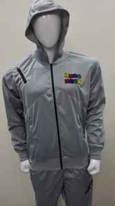 Survêtement pour homme en polyester, toutes couleurs, conçu sur mesure, haut et pantalon, survêtements de fitness de haute qualité - Product Image 3