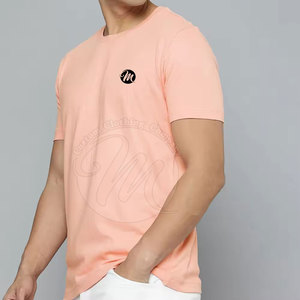 T-shirt de haute qualité pour hommes, léger, couleur personnalisée, vêtement décontracté pour hommes - Product Image 2
