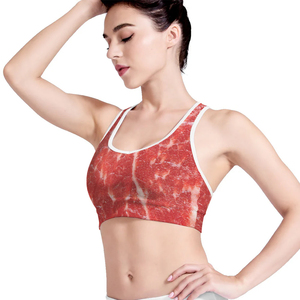 การออกแบบชั้นนําคุณภาพสูงอัตราการขายส่งมืออาชีพพรีเมี่ยมระบายอากาศแบบพกพาผลิตภัณฑ์ผู้หญิงฟิตเนส Bra - Product Image 5