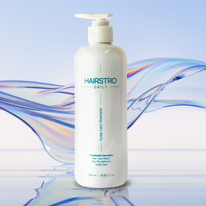 HAIRSTRO 500ml Champú para el cuidado del cuero cabelludo para la caspa Control de aceite Fortalecimiento del cabello y limpieza refrescante Premium Hecho en Corea - Product Image 1