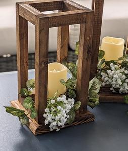 Wholesale Luxury Personalised Candle Vintage <b>Wooden</b> Candle Holders And Rustic <b>Wooden</b> Candle Holder Outdoor - Product Image 3