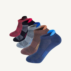 Calcetines Deportivos para Hombre, Mujer y Jóvenes, Calcetines de Compresión hasta la Pantorrilla para Atletismo, Running, Gimnasio, Entrenamiento, Baloncesto, Fútbol, Secado Rápido, Absorción de Humedad - Product Image 3