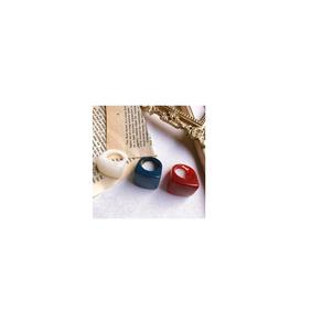 Anillo de dedo de resina Premium de nuevo estilo ecológico, diseño creativo, anillo de dedo de resina colorido grueso, anillos de dedo de pulido estándar - Product Image 5