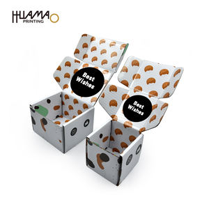 Cajas de Cartón Corrugado Impresas en 4C Personalizadas de Huamao, Caja de Envío Ecológica de Material Reciclado para Empaque de Galletas - Product Image 6