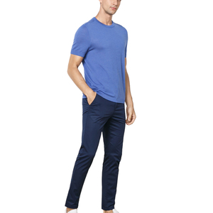 T-shirts personnalisés de haute qualité pour hommes, tenue décontractée d'été avec demi-manches en coton polyester Offre Spéciale services OEM offerts - Product Image 3