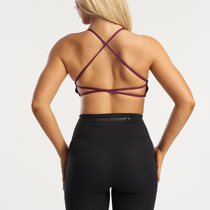 Soutien-gorge de sport pour femmes, léger, flexible, vêtements de sport quotidiens, design d'épaule personnalisé - Product Image 5