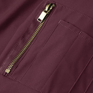 แจ็คเก็ตนักบินแบบมีซิป ผลิตจากโรงงาน รับผลิตตามแบบ OEM  น้ำหนักเบา กันลม  ผ้าไนลอน  มีกระเป๋าข้าง  สำหรับผู้ชาย - Product Image 6