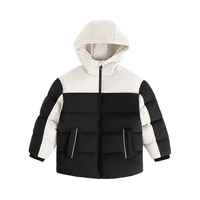 2025 nouveau hiver coupe-vent enfants doudoune pour l'hiver vêtements chauds pour bébé garçons hiver vers le bas manteau avec fermeture à glissière